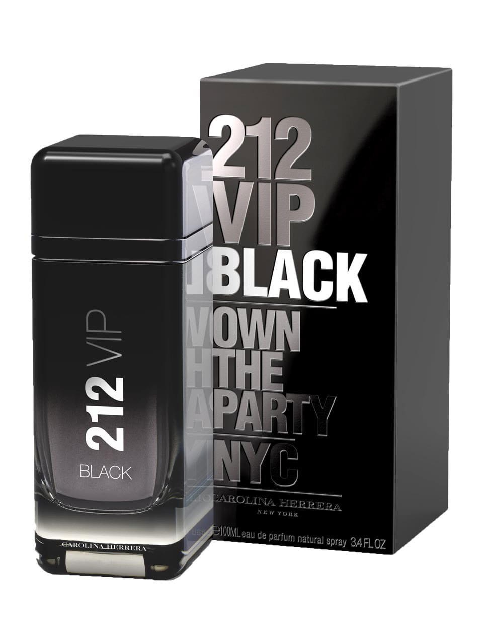 TESTER CAROLINA HERRERA 212 VIP BLACK THE OWN PARTY NYC 100ML EDT