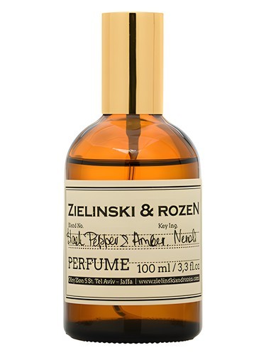 ZIELINSKI & ROZEN BLACK PEPPER & AMBER, NEROLI 100ML PERFUME
